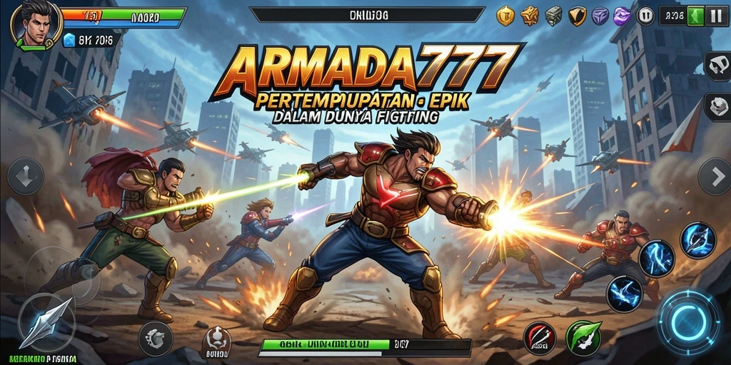 Tangkapan layar ARMADA777 menunjukkan pertarungan berdarah yang penuh aksi.