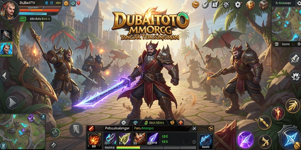 Tampilan gameplay DUBAITOTO yang seru dan mengasyikkan.