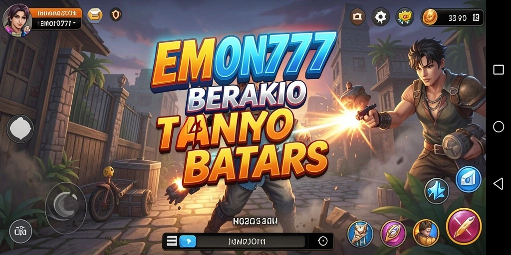 Tampilan gameplay EMON777 yang mengasyikkan dan penuh aksi.