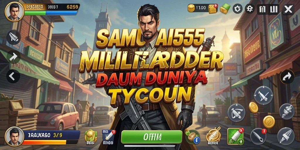 Screenshot gameplay <strong>SAMURAI555</strong> menampilkan aksi seru dalam dunia Tycoon.